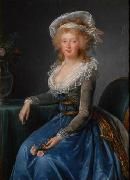 Elisabeth LouiseVigee Lebrun Portrait of Maria Teresa of Naples and Sicily oil